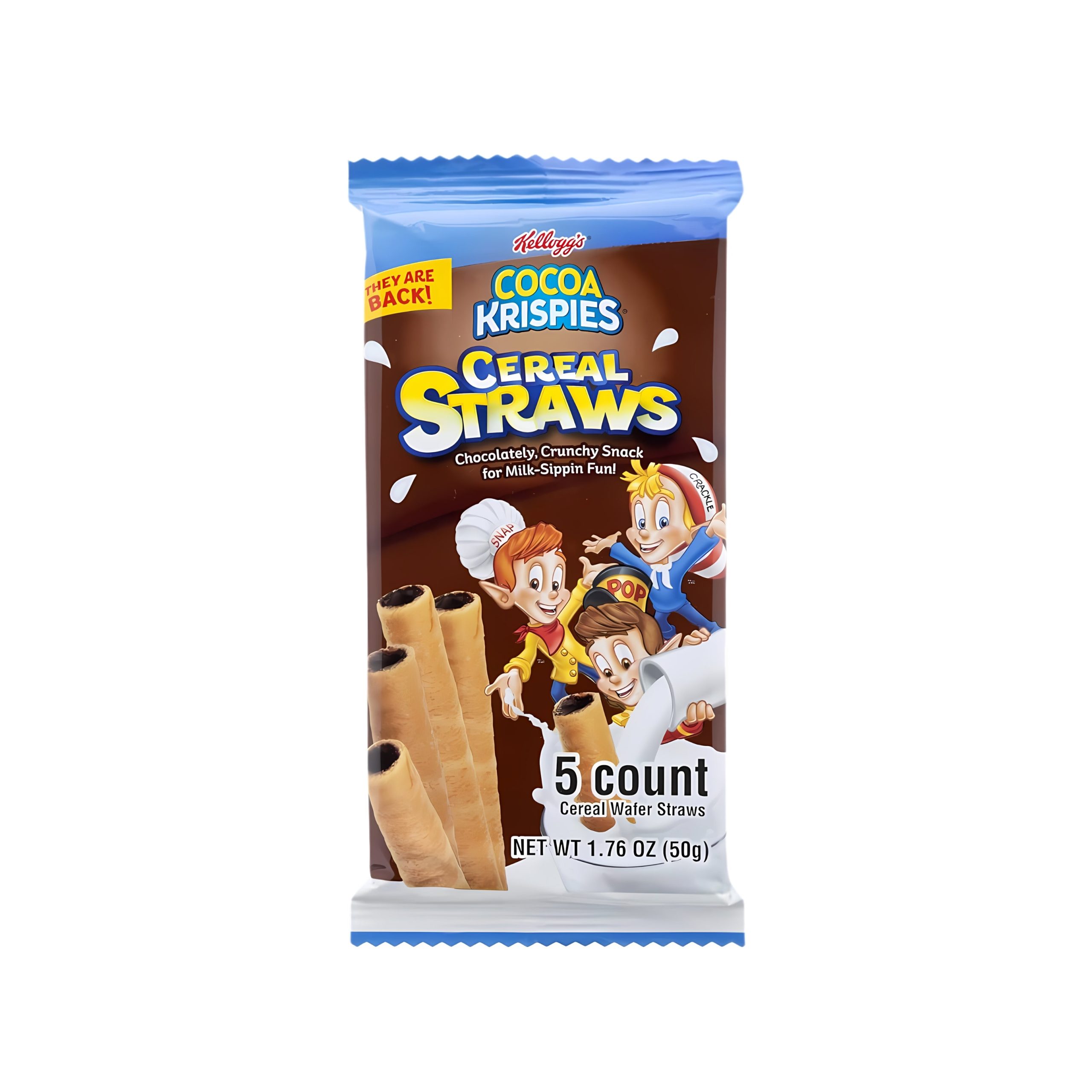 Kellogg's Kakao Krispies Getreidestrohhalme (USA)