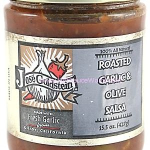 j Goldstein Knoblauch und Olivensalsa, 15.5oz.