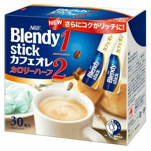 Ajinomoto, Blendy, 30 Stäbchen, Instantkaffee, Kalorien halbiert