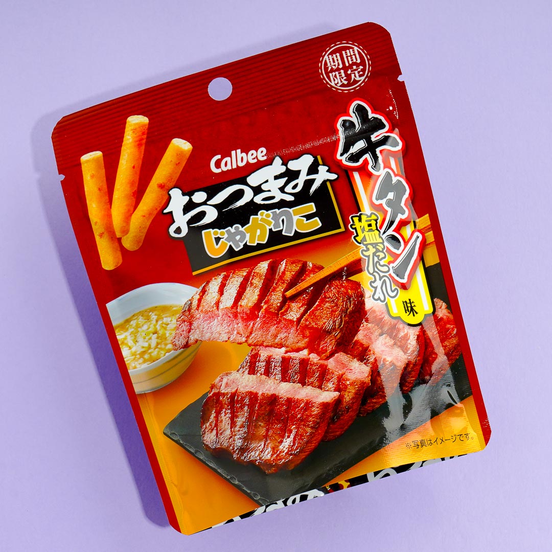 Jagariko Kartoffel Snacks Packung – Salty Rindfleisch Tongue Sauce