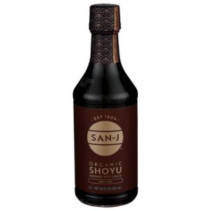 San J Soße Soja Shoyu Bronze Org 20 Unzen – (Packung mit 6)