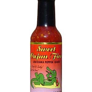 Süße Cajun Feuer scharfe Sauce, . – 5oz