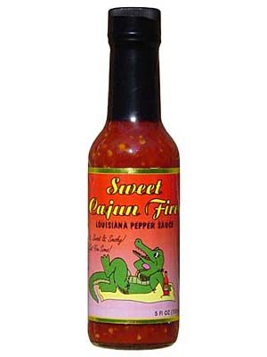 Süße Cajun Feuer Chilisauce, 5oz