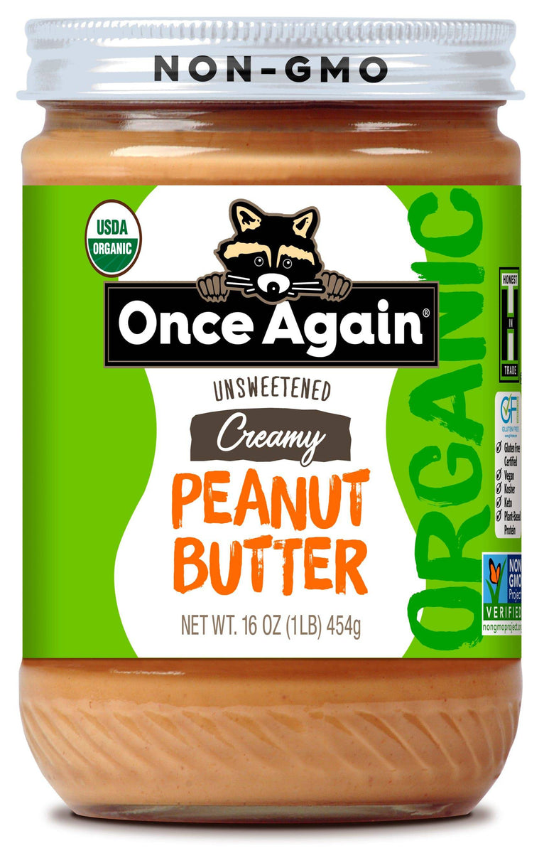 Erdnussbutter, cremig, Bio