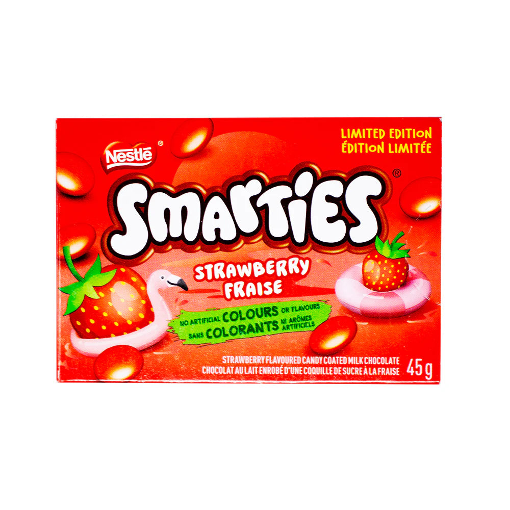 Nestle Smarties Erdbeer Fraise