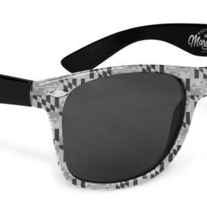 Maryland Sonnenbrille monotone Maryland Flagge