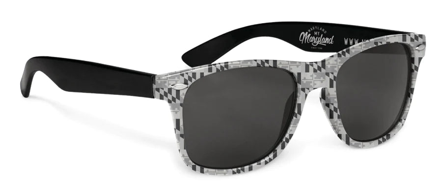 Maryland Sonnenbrille Monotone Maryland Flagge