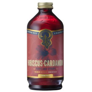 Hibiskus Kardamom Sirup – 6 x 12 oz