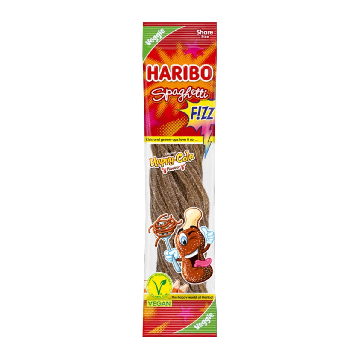 Haribo Spaghetti Fizz – Glückliche Cola