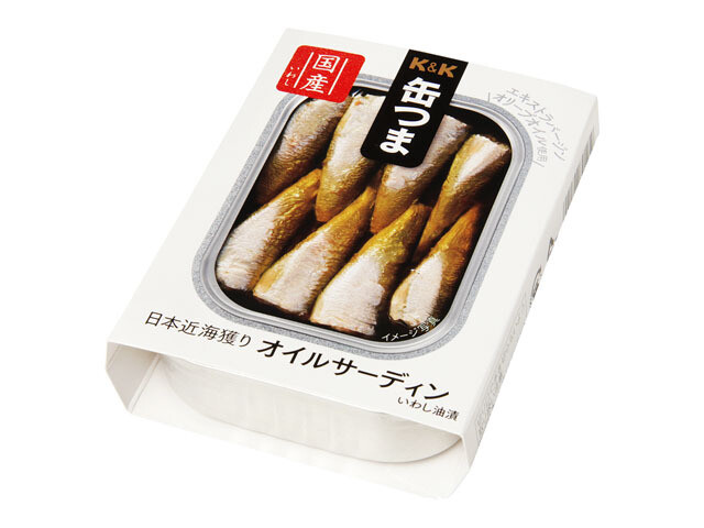 Kokubun, Kantsuma, gekochte Sardine in Olivenöl, 105g