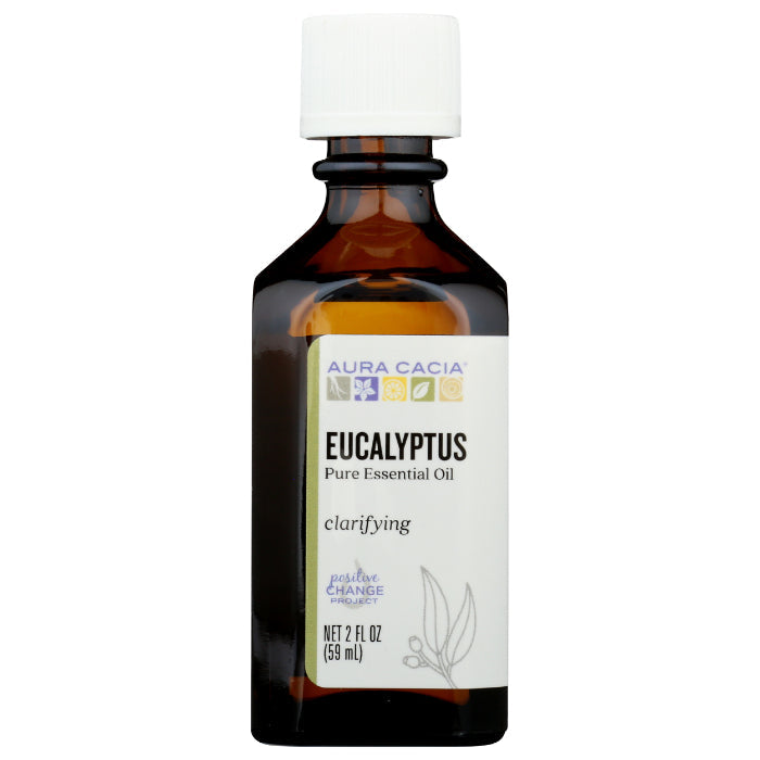 Aura Cacia Ätherisches Öl Eukalyptus, 2 oz (Packung mit 1)
