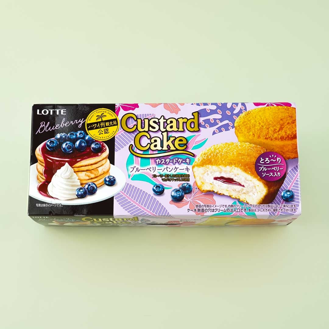 Lotte Custard Kuchen – Blaubeerpfannkuchen
