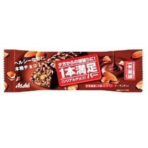 Asahi “ Asahi ” Ippon manzoku bar” Müsliriegel, Milchschokolade