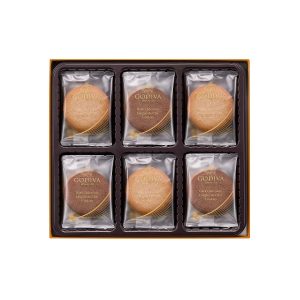 Godiva Japan, 2 Kinds Keks Sortiment, 18 Stück in einer Dose, für Geschenk
