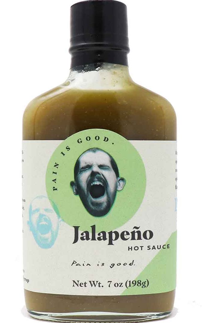 Meistgesuchte Pain is Good Jalapeno Chilisauce, 7oz