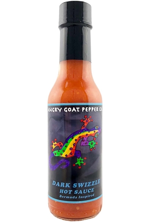 Angry Goat Pfeffer Co. dunkel Swizzle Chilisauce, 5oz