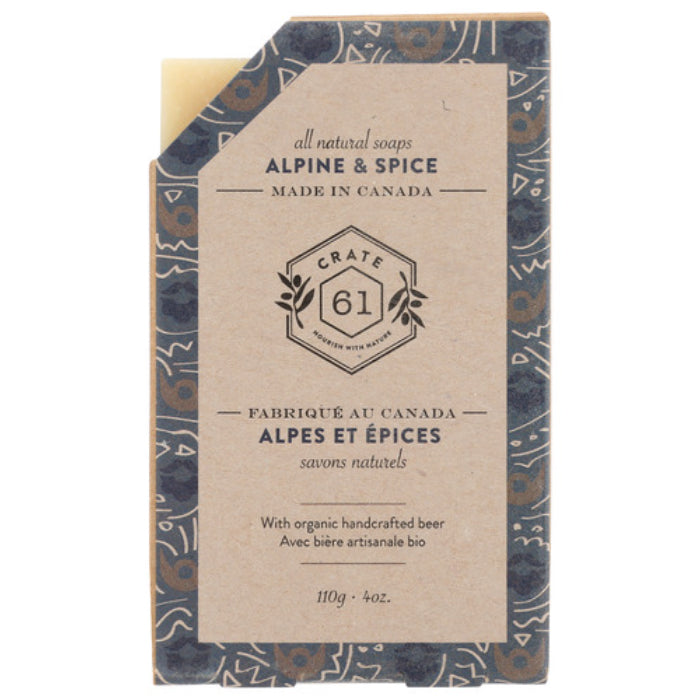 Kiste 61 – Alpine & Spice Seifenbar, 4 Oz (Packung von 8)