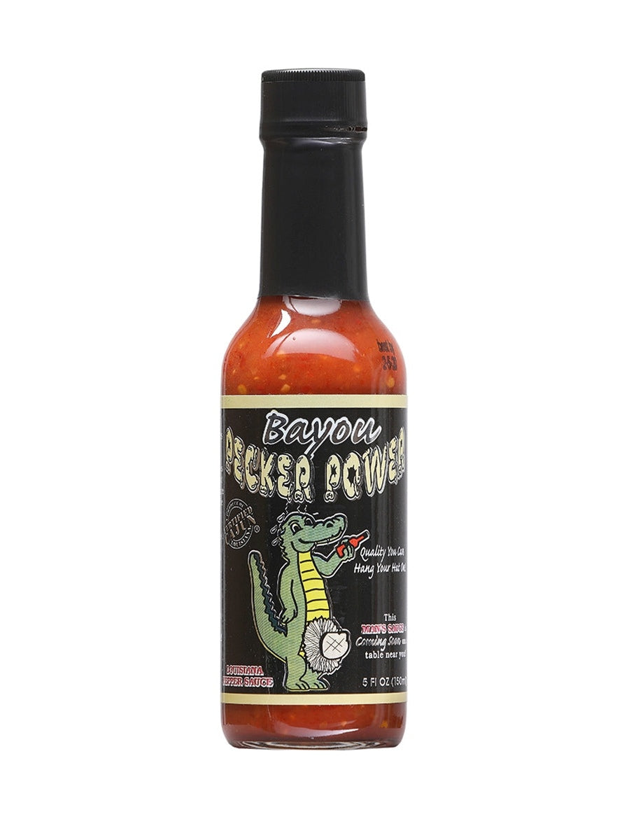 Chilisauce Bayou Pecker Leistung 5 oz Louisiana Hitze 7