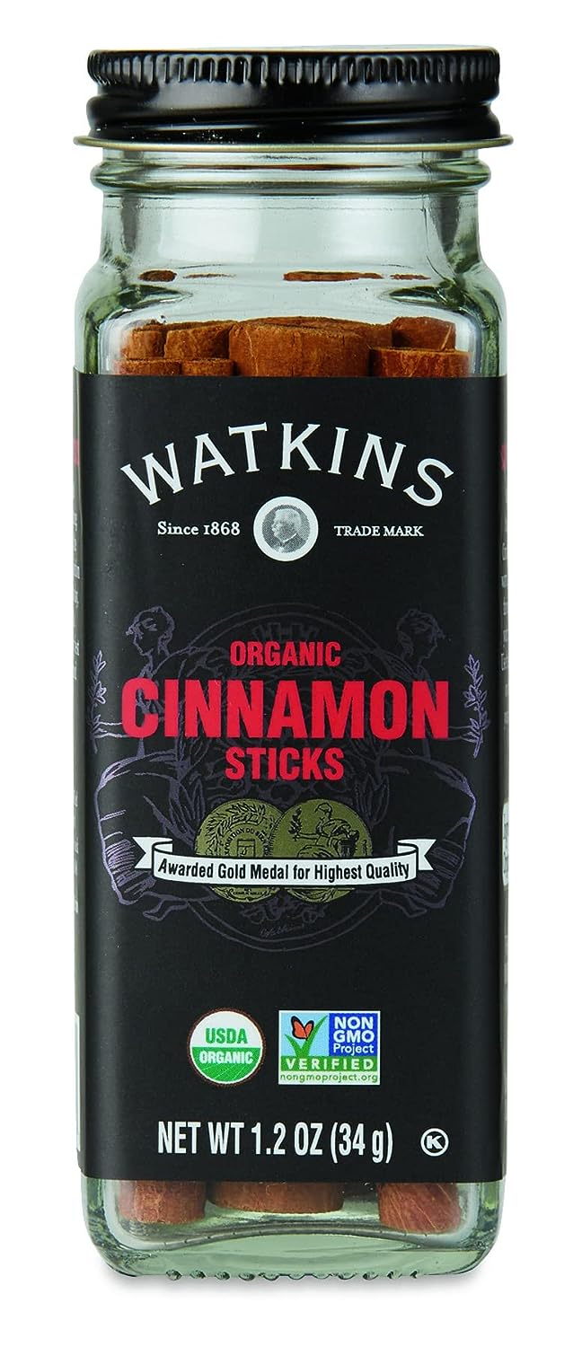 Watkins Zimt Sticks Org 1.2 Oz – Packung mit 3