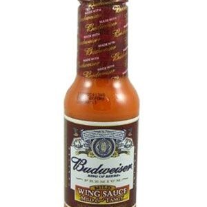 Budweiser mild and Tangy Wing Soße. – 14oz