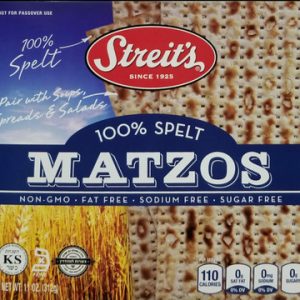 Streit’s 100% Weißer Dinkel-Matzos, 11 Unzen.