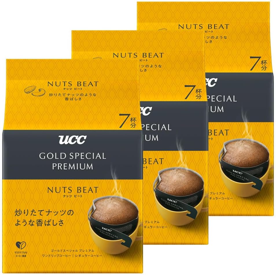 UCC Gold SPECIAL Premium Ein Tropfen Kaffee Erdnüsse BEAT 3 Packs Japan – Tokyo Sakura Mall