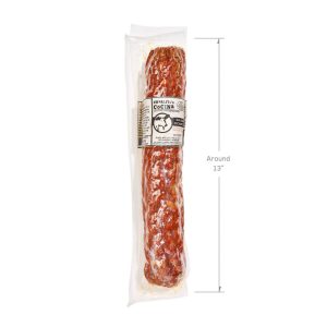 Charlito’s Cocina Salami Picante – Foodservice Dry Cured würzige Salami – 6 x 1,5 lb
