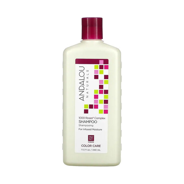 Andalou Naturals Komplexe Farbpflege Shampoo 1000 Rosen, 11,5 fl oz