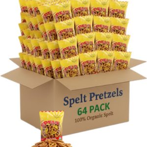 Landau Bio Dinkelbrezeln, gesalzen, klein unterwegs, 1 Unze, 64 Zähler