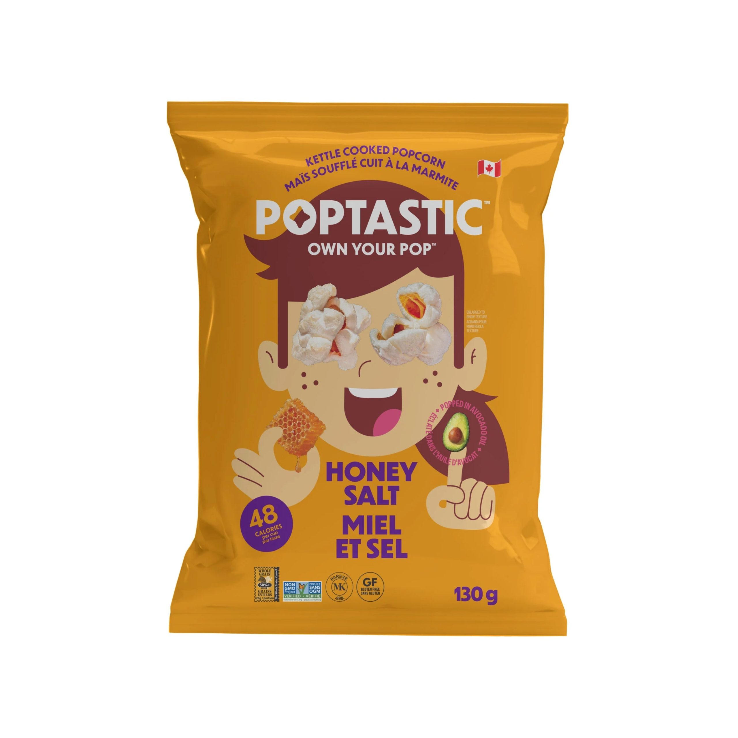 Poptastic Honig Salz Popcorn (Kanada)