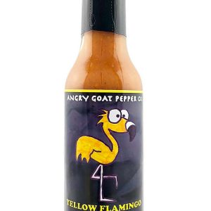 Angry Goat Pepper Co. gelbe Flamingo scharfe Sauce