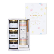 Tsuruya Yoshinobu, “IROMONAKA”, bunte Monaka 11 Stück mit 3 Arten Anko in 1 Box, Kyoto