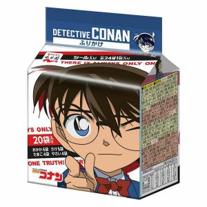 Nagatanien , Detektiv conan furikake, 4 Arten Geschmack, 20 Packungen, ein Aufkleber