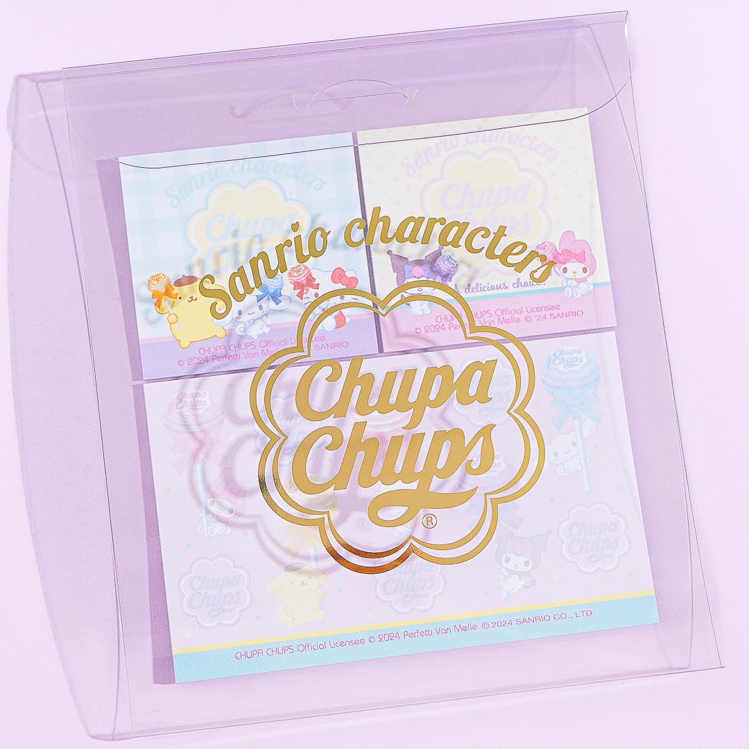 Sanrio Zeichen x Chupa Chups Memo Pad Set