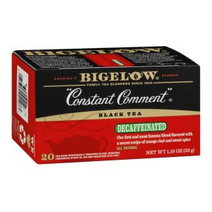 Bigelow Entkoffein ständigen Kommentar Tee, 20 Beutel, 1.18 Unzen Packung mit 6