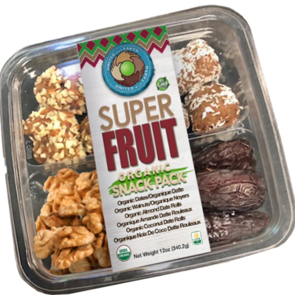 Vereint mit der Erde – Bio Super Frucht Snack Packung