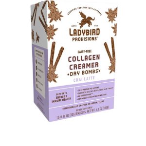 Chai Latte milchfrei Collagen Creamer Packet Boxes – 6 Boxen x 10 Packungen