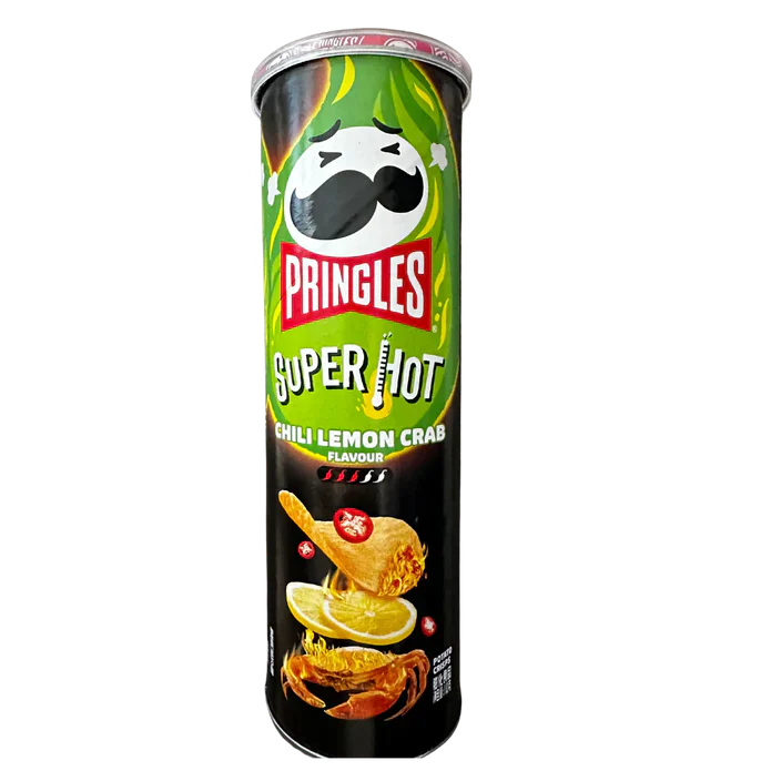 Pringles Super heiße Chili Zitrone Krabbe