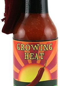 Wachsende Hitze Cayenne Chilisauce (mit Pfeffersamenpaket), 5oz