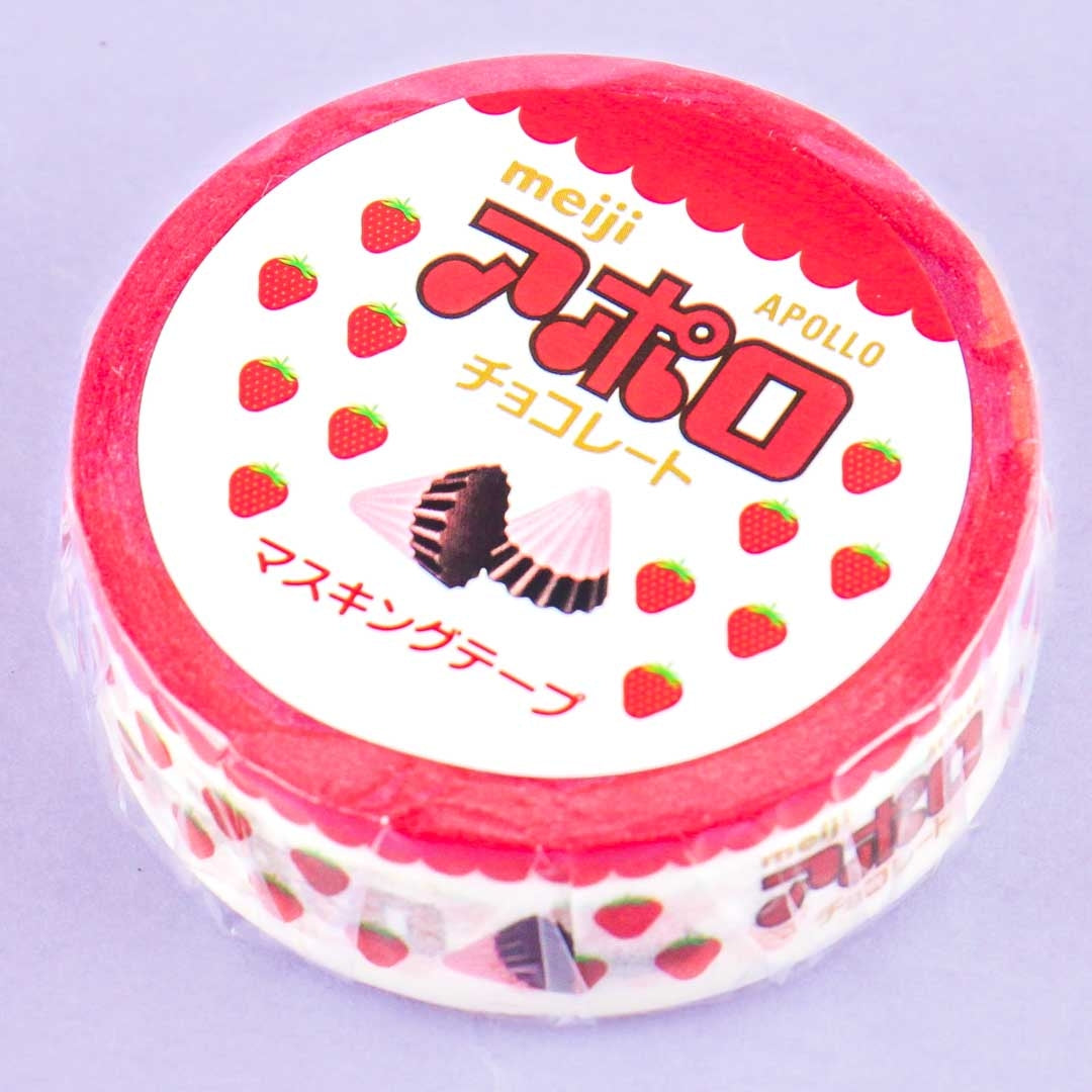 Apollo Erdbeer Schokoladen Washi Tape