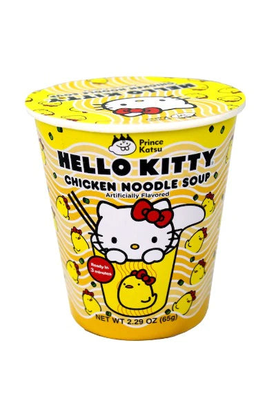Hello Kitty Hähnchen Noodle Suppe