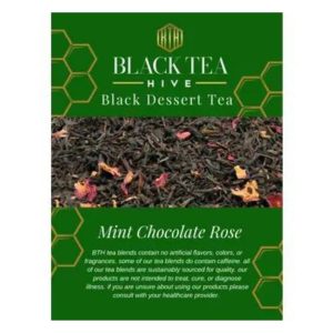 Mint Schokoladenrose Schwarzer Tee (loose Blatt) – 6 Beutel x – 2oz