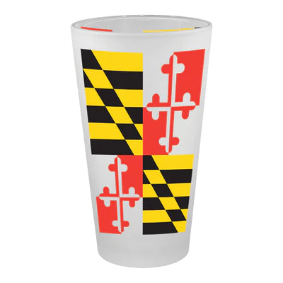 Maryland Meine Maryland Pint Glas Maryland Flagge