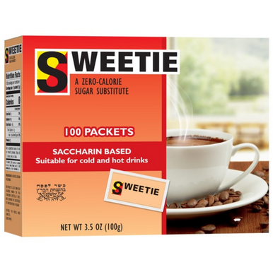 Sweetie Passah Zero Calorie Zuckerersatz, 100 Packungen