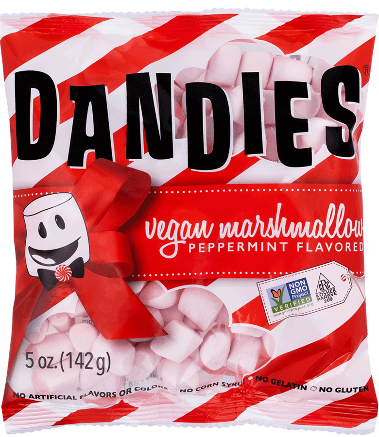 Dandies – Vegane Pfefferminze Marshmallows, 5 oz – Packung mit 10 Stück