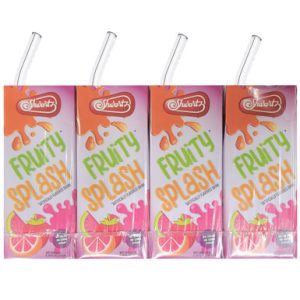 Shwartz Fruity Splash Artificially aromatisiertes Getränk, koscher für Passover, 4er Packung