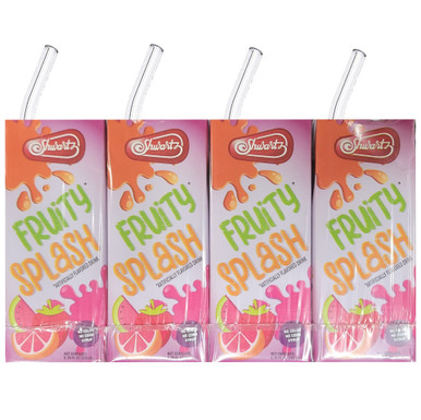 Shwartz Fruity Splash künstlich aromatisiertes Getränk, koscher für Passah, 4er Packung