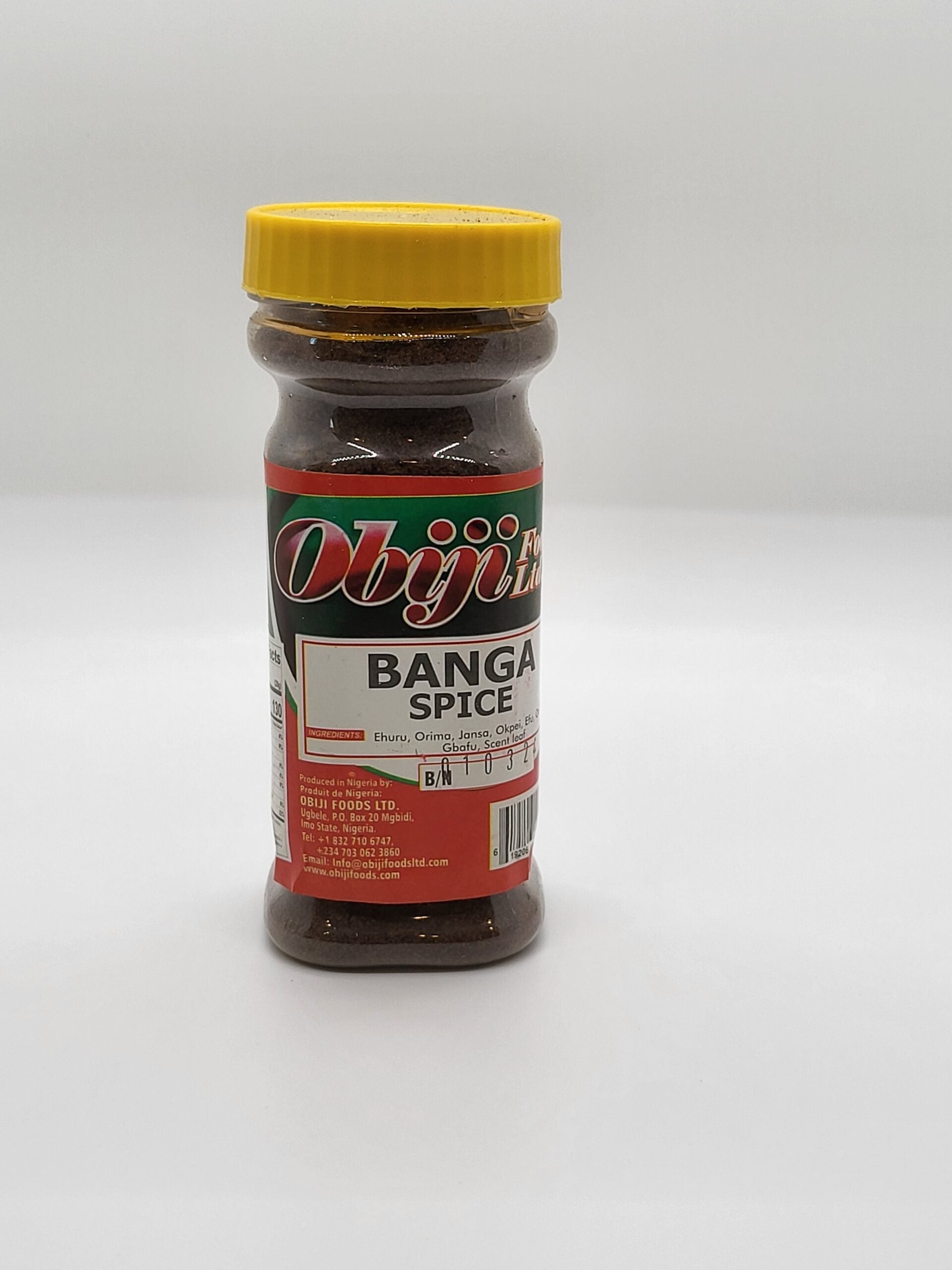 Obiji Banga Spice – Westafrikanischen Geschmack freischalten – 110g