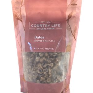 Datteln, gehackt, Reismehl