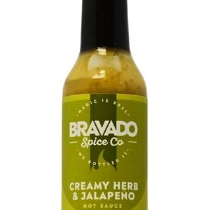 Bravado Gewürz co. cremiges Kraut und Jalapeno scharfe Sauce, . – 5oz